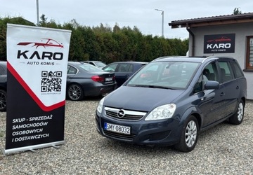 Opel Zafira B 1.6 Twinport ecoFLEX 115KM 2009 Opel Zafira 2009 r. 1.6 Benzyna 116KM