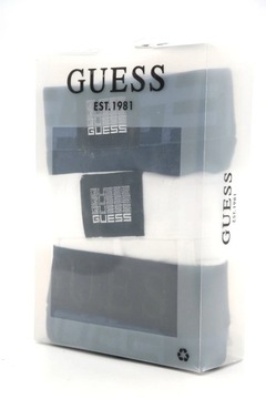 GUESS Bokserki męskie 3pack dopasowane 3 kolory BGS6 L