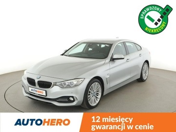 BMW Seria 4 F32-33-36 Coupe 420d 190KM 2016 BMW 420 2.0d Automat xDrive Luxury Line Nawigacja