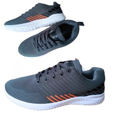 Buty sportowe męskie lekkie wygodne do biegania r.43