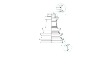 НАРУЖНАЯ КРЫШКА СОЕДИНЕНИЯ SPIDAN DS DS 4 DS 5 MAN TGE MERCEDES A