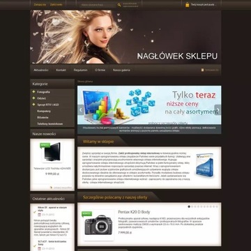 shopgold sklep internetowy 1 domena bez abonamentu