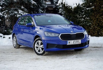 Skoda Fabia IV 1.0 MPI 80KM 2023 Skoda Fabia Salon PL LPG Klimatyzacja Lane Assist Front Assist FV23, zdjęcie 1