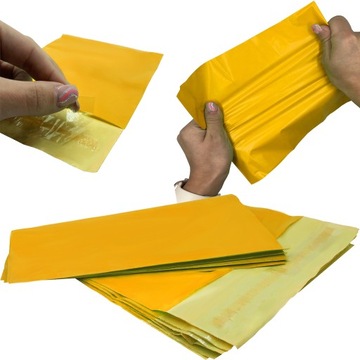 FOLIOPAKI KURIERSKIE ŻÓŁTE A3 310x420 50 szt