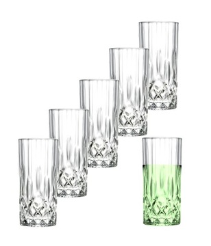 KRYSZTAŁOWE SZKLANKI LONG DRINK RCR OPERA 350ML