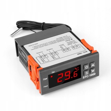 PROFESJONALNY DOKŁADNY TERMOREGULATOR STC-1000