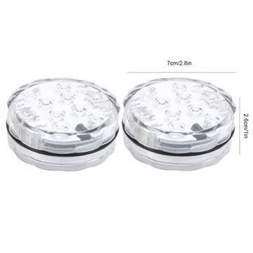 4X СВЕТОДИОДНАЯ ЛАМПА ДЛЯ БАССЕЙНА С ДИСТАНЦИОННЫМ УПРАВЛЕНИЕМ