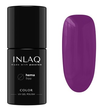 INLAQ Lakier Hybrydowy Tawny Port 6ml HEMA Free