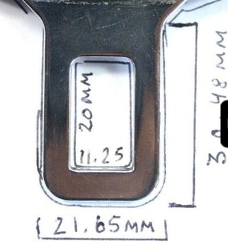 ПРЯЖКА РЕМНЯ КЕПКА VW GOLF PASSAT SEAT IBIZA AUDI A3 A4 A6 JUKE