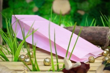 БУМАЖНЫЙ ПАКЕТ BLOCK 10x6,5x28 см ПАСТЕЛЬНО-РОЗОВЫЙ для ДНЕЙ РОЖДЕНИЯ