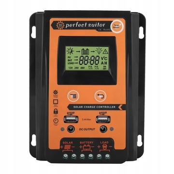 Regulator kontroler solarny 30A 12V/24V MPPT