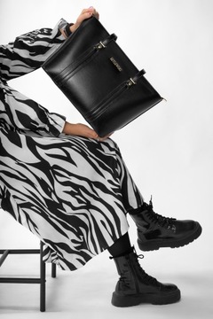 BETLEWSKI большая женская сумка и сумка через плечо, черная, вместительная, на молнии А4