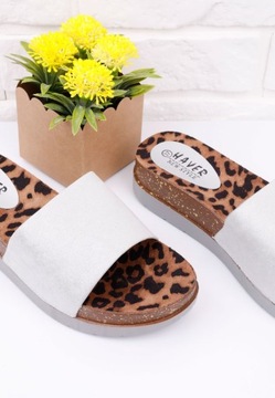 Klapki srebrne 2 Imamu Srebny 40