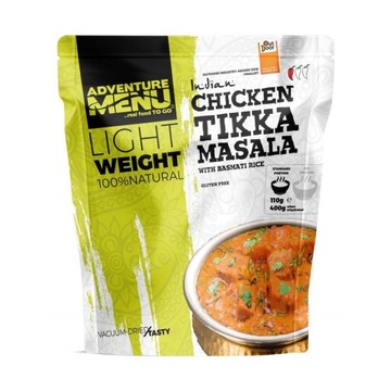 Żywność ADVENTURE MENU Kurczak Tikka Masala ryż