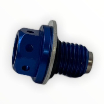 Пробка слива масла с магнитом, алюминий, красная, пит-байк MRF KAYO