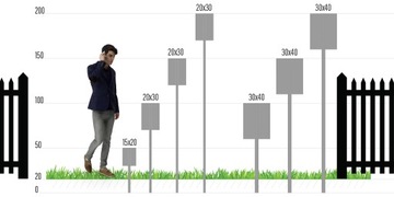 Знак запрета парковки, личное пространство 100 см.