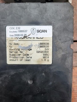 КОНТРОЛЛЕР CUV, ЛЕГКИЙ КОМПЬЮТЕР SCANIA R 1527199