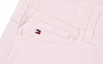 TOMMY HILFIGER spodnie WHITE jeans LONDON _ W29 L34