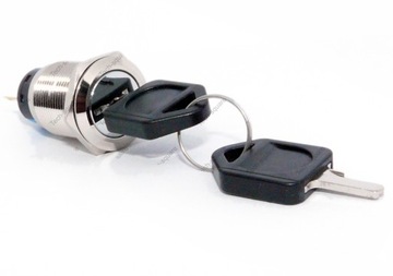 Бистабильный переключатель с ключом 19 мм