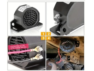 ЗВУКОВОЙ СИГНАЛ ЗАДНЕГО НАПРАВЛЕНИЯ 105 дБ СИГНАЛ АВТОБУСА TIR ПРИЦЕП