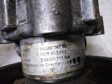 PEUGEOT 407 CITROEN C6 3,0 V6 ČERPADLO SERVA 9659604780