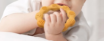 КОЛЬЦО BABYONO СИЛИКОНОВЫЙ ПРОРЕЗЫВАТЕЛЬ