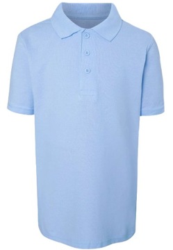 GEORGE bluzka KOSZULKA polo REGULAR rzep BŁĘKIT 4-5 lat 104-110