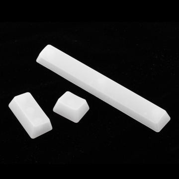 Полностью прозрачные механические колпачки для клавиш своими руками из АБС-пластика молочного цвета