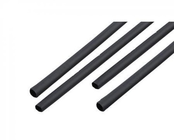 Rurka termokurczliwa 5mm-2,5mm - 1m - czarne-NAR02
