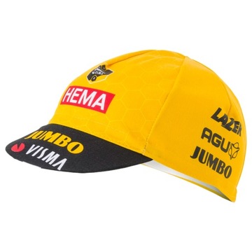 Czapka kolarska TEAM JUMBO-VISMA 2023 WorldTeam