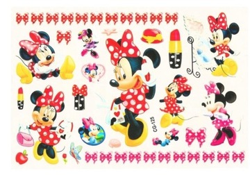 Tatuaż zmywalny dla dzieci mini myszka miki DISNEY