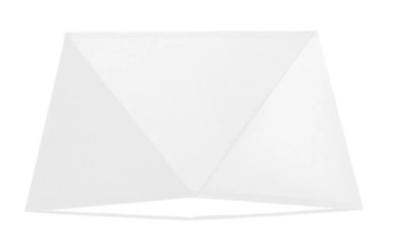 ABAŻUR DO LAMP E-27 BIAŁY DIAMENT DUŻY