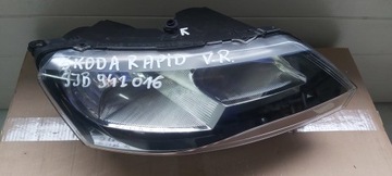 SKODA RAPID 5JB941016 LAMPA PRAWY PRZÓD