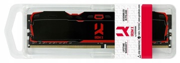 Оперативная память Goodram IRDM X BLACK DDR4 16 ГБ/3200 МГц CL16 1,35 В DIMM