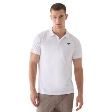 Men's Men's T -Fish Вышитый логотип 4F Sports T -Frish ежедневно