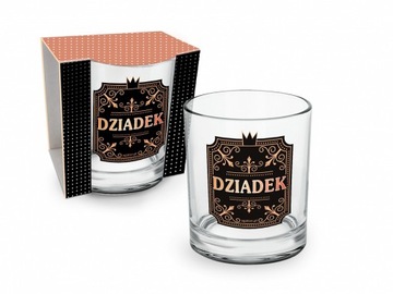 Szklanka whisky Dziadek, Prezent na Święta dla Dziadka Taty