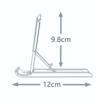 Черная подставка ESSAGER для смартфона и планшета