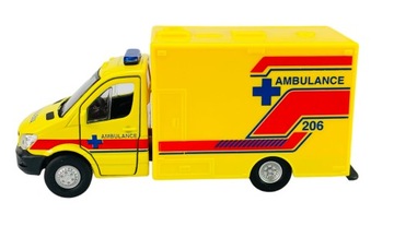 WELLY MERCEDES-BENZ SPRINTER KARETKA 1:34 NOWY