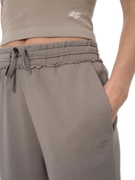 4F DAMSKIE SPODNIE DRESOWE JOGGERY Z22 SPDD014 L
