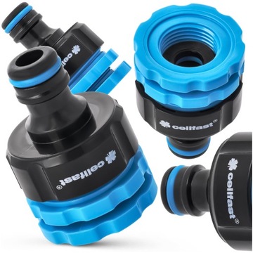 Соединитель для крана Шланг с резьбой Соединитель с резьбой IDEAL CELLFAST 1/2 дюйма 3/4 дюйма 1 дюйм