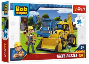 PUZZLE 30 EL BOB BUDOWNICZY NOWE WYZWANIE TREFL