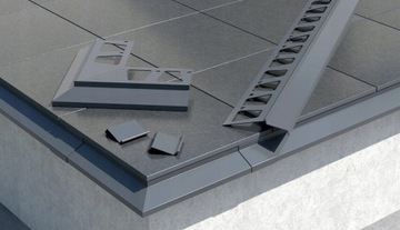 Profil okapowy OKAP 100 aluminium CEZAR Szary