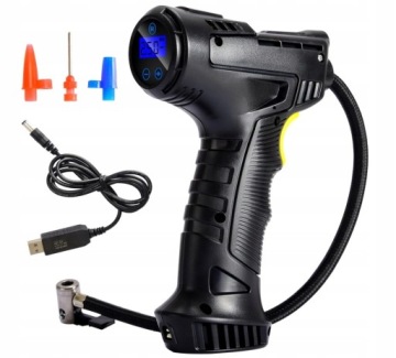 Беспроводной портативный перезаряжаемый велосипедный компрессор