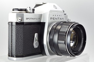 Pentax Spotmatic F + Lens 55mm 1.8 Takumar