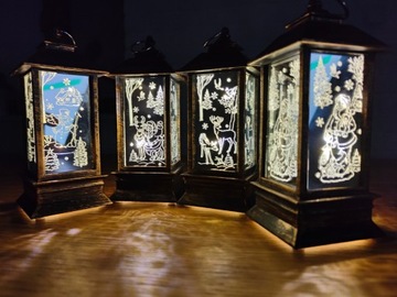 РОЖДЕСТВЕНСКАЯ ЛАМПА УКРАШЕНИЕ РОЖДЕСТВЕНСКОЙ СВЕТОДИОДНОЙ ЛАМПЫ