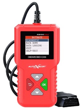 УНИВЕРСАЛЬНЫЙ АВТОМОБИЛЬНЫЙ ДИАГНОСТИЧЕСКИЙ ТЕСТЕР OBD 2 AUTOXSCAN RS100 PRO