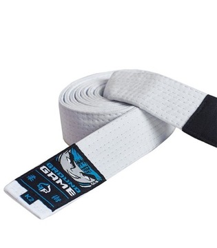 Pas do BJJ dla dzieci Biały K3 - 215cm