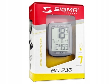 Брендный водонепроницаемый велосипедный счетчик Sigma 7,16 Speed/Stop 7fn