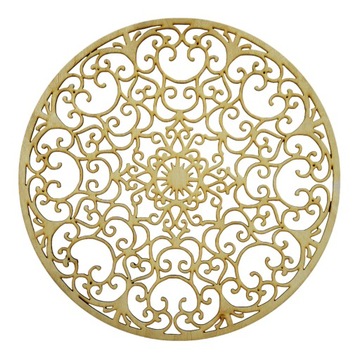 30 cm MANDALA PANEL AŻUROWY 'Wzór 5' na wymiar