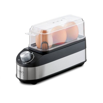 CASO E3 elektryczny jajowar na 3 jajka, automat do gotowania jajek